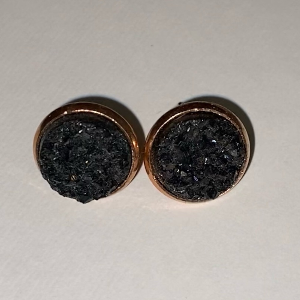 Druzy Stud Earrings